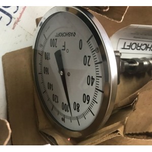 ASHCROFT 5" BIMETAL THERMOMETER