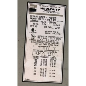 HEVI DUTY HSF5AS