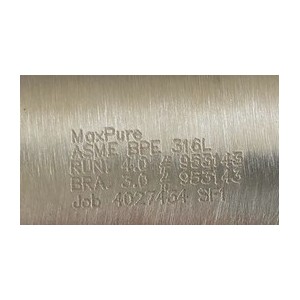 MAXPURE BUTTWELD  LATERAL Y 316 SS 8 X 3