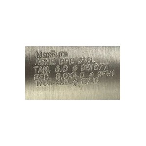 MAXPURE REDUCER 316 SS 6" X 3"