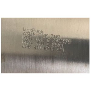 MAXPURE REDUCER 316 SS 6" X 3"