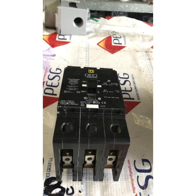 SQUARE D INTERRUPTOR EDB34030