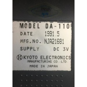 KYOTO ELECTRONICS DA-110