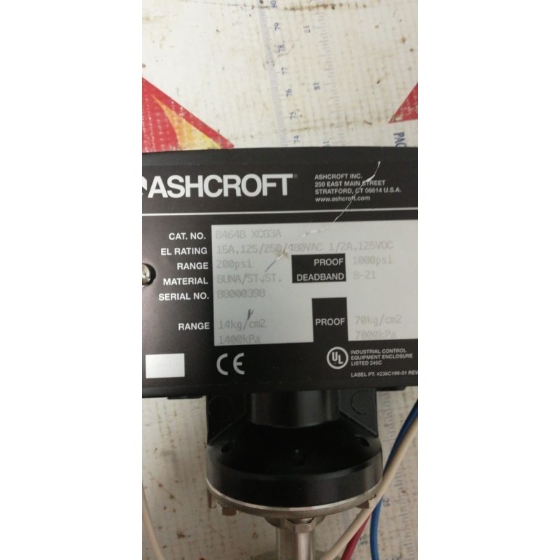ASHCROFT B46AB-X6CG3A ASHCROFT B46AB-X6CG3A