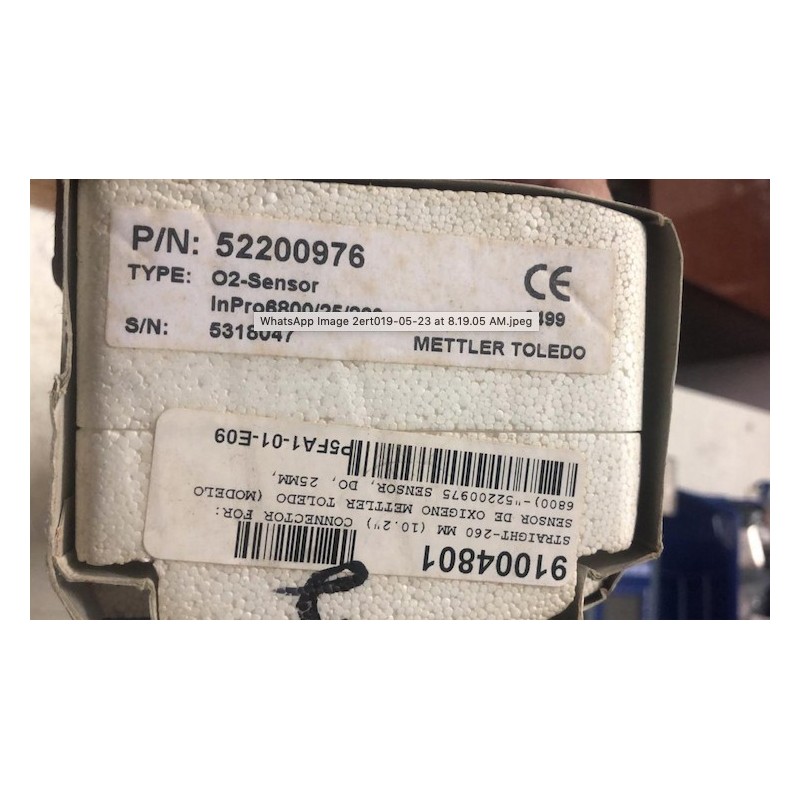 METTLER TOLEDO O2-SENSOR 52200976
