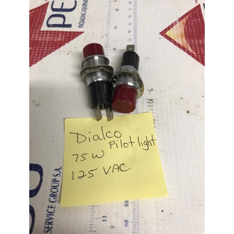 DIALOC PILOT LIGHT 75W 125 VAC DIALOC PILOT LIGHT 75W 125 VAC