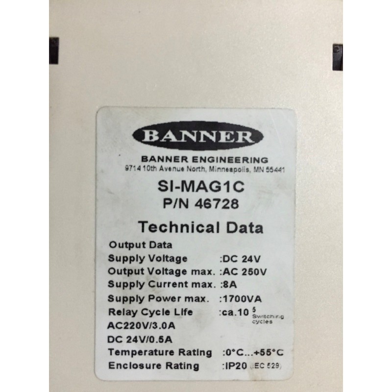 BANNER SI-MAG1C BANNER SI-MAG1C