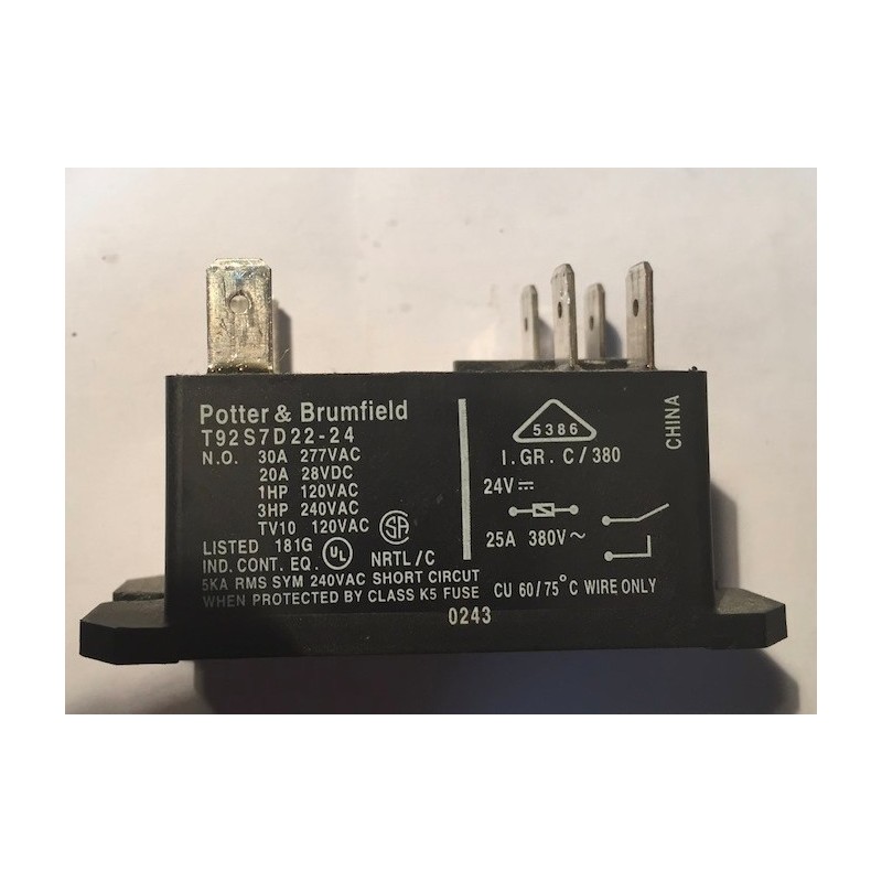 POTTER & BRUMFIELD 5KA RMS SYM 240VAC POTTER & BRUMFIELD 5KA RMS SYM 240VAC