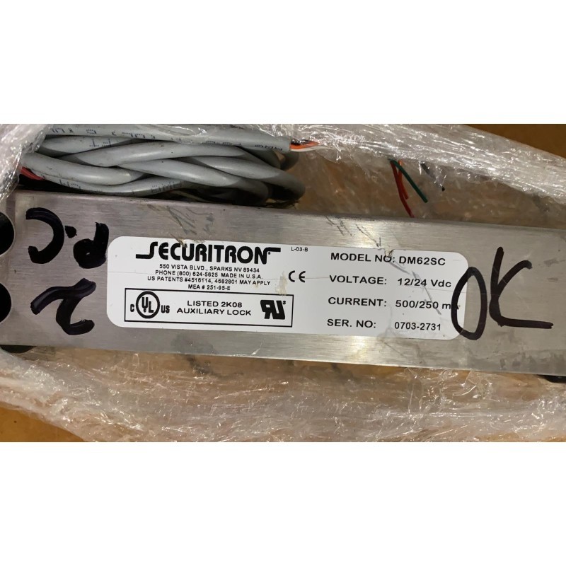 SECURITRON DM62SC SECURITRON DM62SC