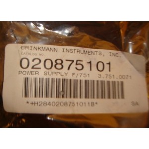 BRINKMANN INSTRUMENTS 020875101 POWER SUPPLY