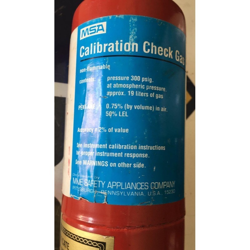 MASA CALIBRATION CHECK GAS MASA CALIBRATION CHECK GAS