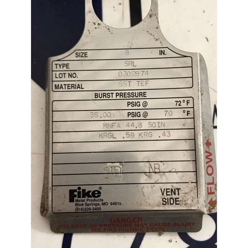 FIKE SRL 0302874 FIKE SRL 0302874