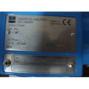 ENDRESS+HAUSER DELTABAR FMD630-U84G4EA3DTA