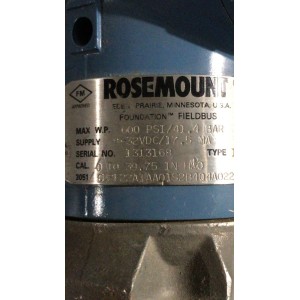 ROSEMOUNT CD2122A1AA01S2B404A0225