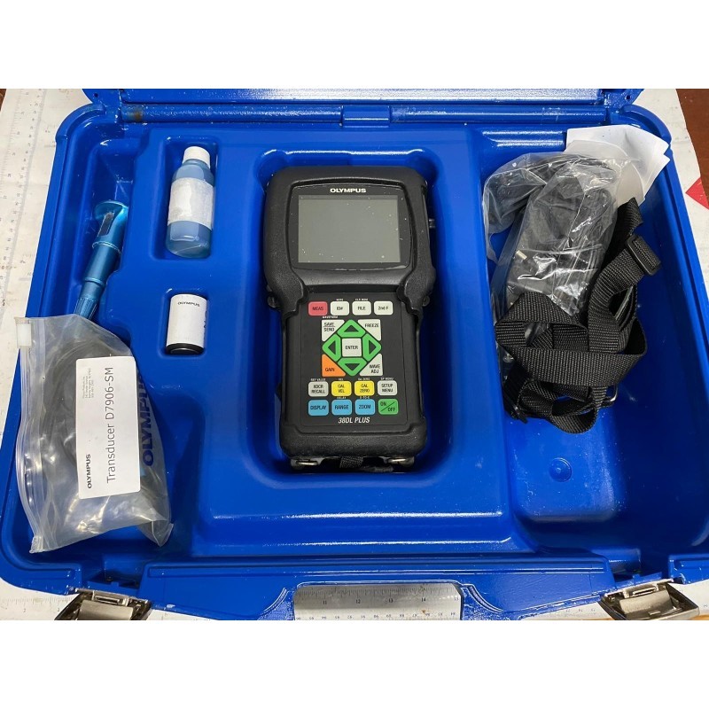 Olympus 38DL Plus Ultrasonic Thickness Gage Olympus 38DL Plus Ultrasonic Thickness Gage