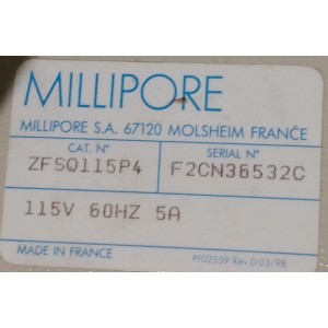 MILLIPORE ZFSQ115P4
