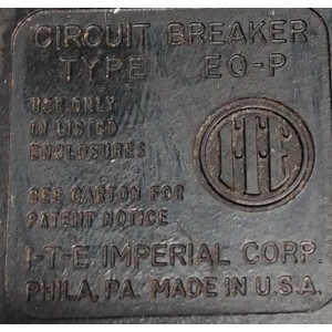 ITE CIRCUIT BREAKER EQ-P