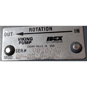 VIKING PUMP GP-0518-60O