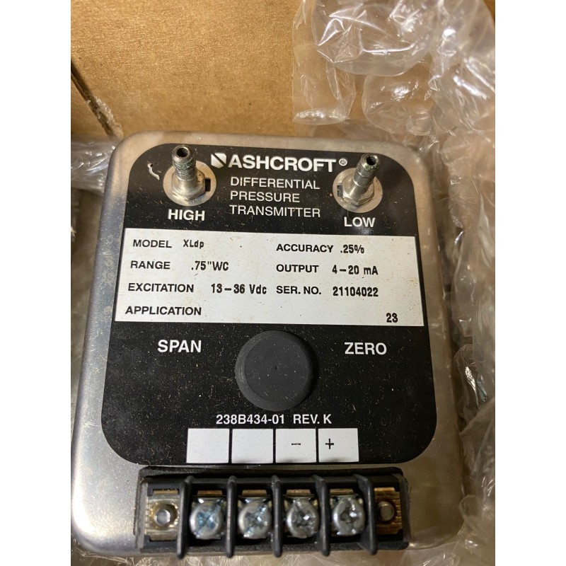 ASHCROFT TRANSMITTER XLDP