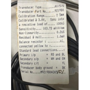 SOLARTRON M9219B0A305F0