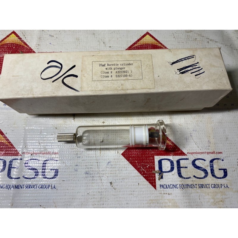 BURETTE CYLINDER WITH PLUNGER A3222921 E327109-A BURETTE CYLINDER WITH PLUNGER A3222921 E327109-A