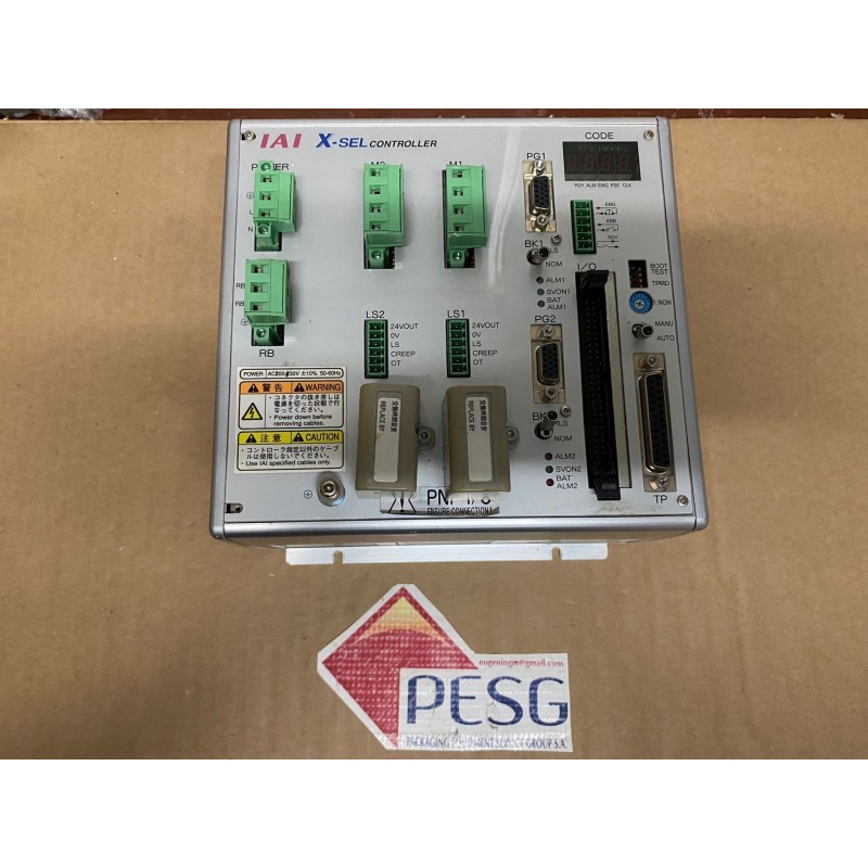 IAI XSEL CONTROLLER XSEL-J-2-400AB-60-P1-EEE-5-1 IAI XSEL CONTROLLER XSEL-J-2-400AB-60-P1-EEE-5-1