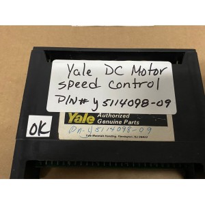 YALE DC MOTOR SPEED CONTROL Y5114098-09