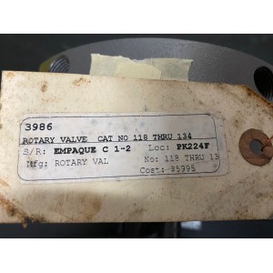 ROTARY VALVE 118 THRU 13