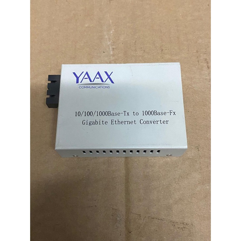 YAAX GIGABITE ETHERNET CONVERTER YAAX GIGABITE ETHERNET CONVERTER