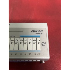 ALLEN BRADLEY FLEX I/O INPUT MODULE 1794-IB16