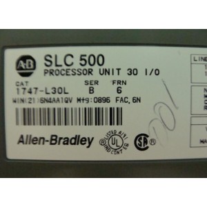 ALLEN BRADLEY PRECESSOR UNIT SLC-500 1747-L30L SER B