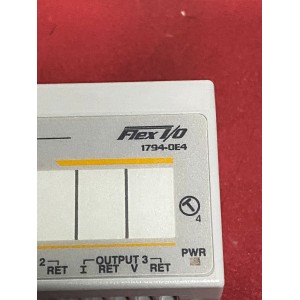 ALLEN BRADLEY FLEX I/O INPUT MODULE 1794-OE4