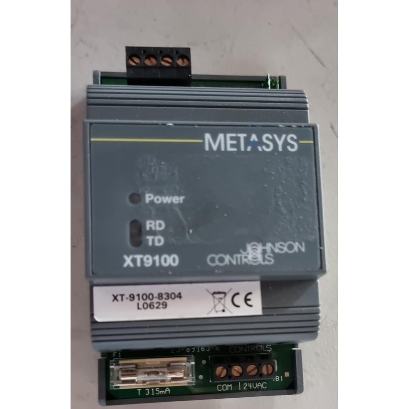 JOHNSON CONTROLS XT-9100-8304 JOHNSON CONTROLS XT-9100-8304