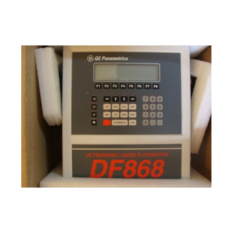 GE PANAMETRICS ULTRASONIC LIQUlD FLOWMETER DF868
