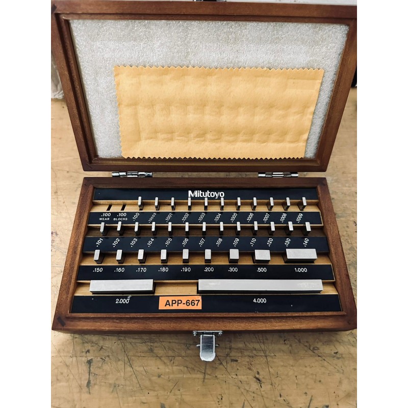 Mitutoyo Gauge Block Set 516 914 26 Motionsurplus