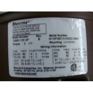 STEARNS BREAKE 105601100QF