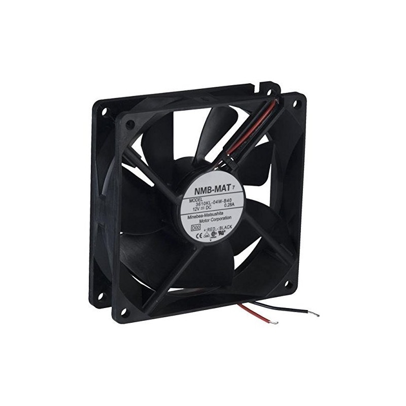 NMB Technologies – 3610 kl-05 W-b50-d00 – Ventilador axial, 92 mm, 24 VDC, 160 mA NMB Technologies – 3610 kl-05 W-b50-d00 – Ventilador axial, 92 mm, 24 VDC, 160 mA