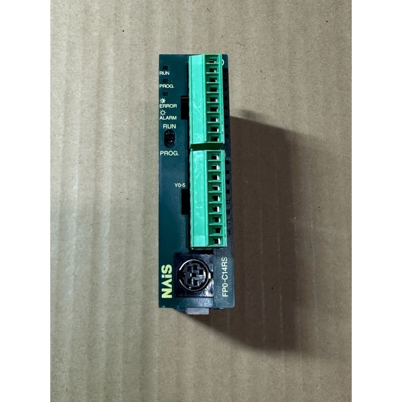 NAIS FP0-C14RS PROGRAMMABLE LOGIC CONTROLLER NAIS FP0-C14RS PROGRAMMABLE LOGIC CONTROLLER