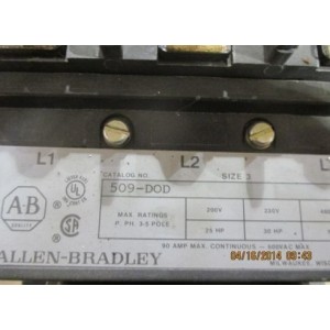 ALLEN BRADLEY 509-DOD