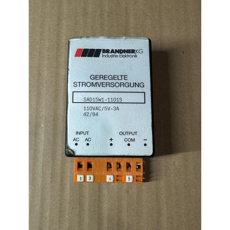 BRANDNER SAD15W1-1101S BRANDNER SAD15W1-1101S