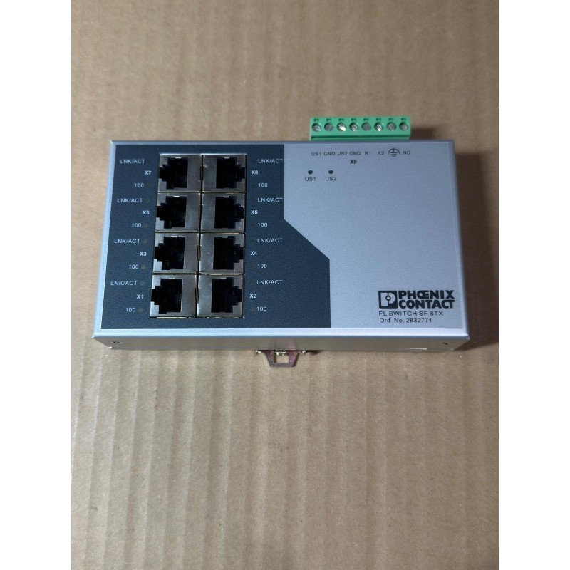 PHOENIX CONTACT FL SWITCH SF8TX PHOENIX CONTACT FL SWITCH SF8TX
