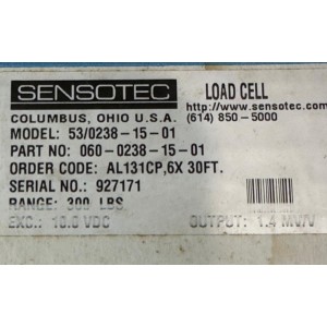 SENSOTEC 53/0238-15-01