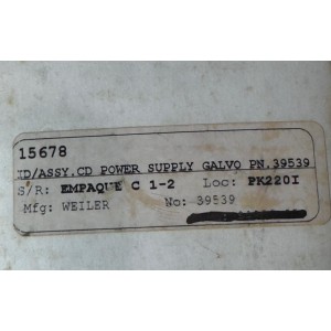 INDUSTRIAL DYNAMICS ASSY,CD,PWR 39539