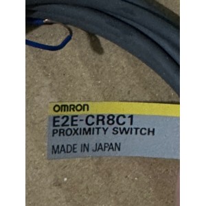 "Omron Proximity Sensor E2E-CR8C1: High-Sensitivity 3-Wire PNP, 1.5mm