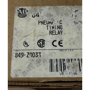  ALLEN BRADLEY 849-ZOD33 TIMER