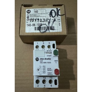 ALLEN BRADLEY MANUAL MOTOR STARTER SER C 140-MN-1000