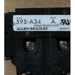 ALLEN BRADLEY 595-A34 SER A