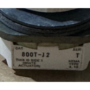 ALLEN BRADLEY SELECTOR SWITCH 800T-J2 