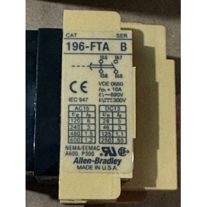 Allen-Bradley 196-FTA SER B Pneumatic Timer