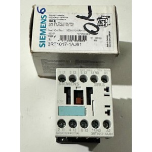 SIMENS CONTACTOR - 3RT1017-1AJ61